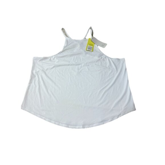 All In Motion Active Tank Top Womens Large Racerback Ventilated Quick Dry White - Picture 3 of 10